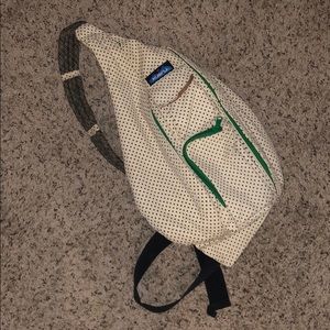 Polka Dot Kavu Rope Sling Backpack